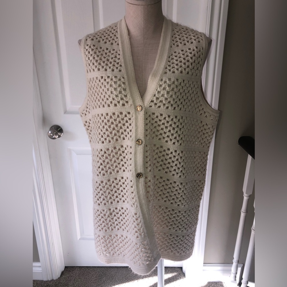 Vintage St. Michael knit vest